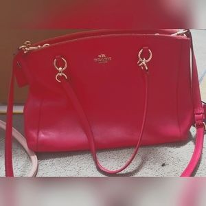 Hot Pink Coach Purse